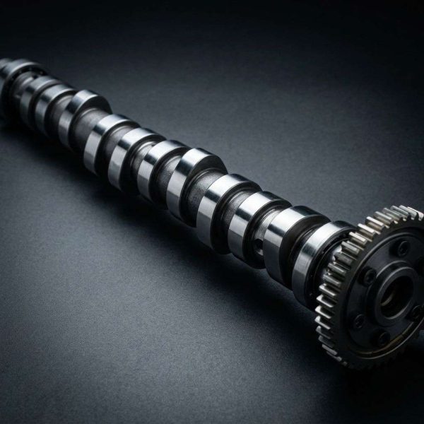 The function of the camshaft in an engine