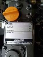 yanmar 3TNV82A engine