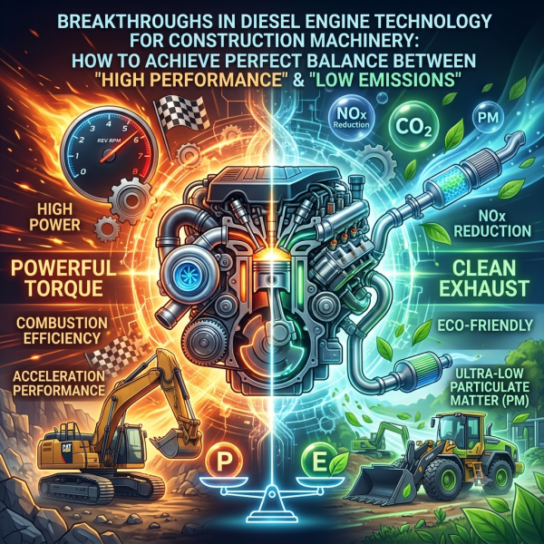 Diesel Engine Technology Innovation: How to Achieve a Balance Between High Performance and Low Emissions