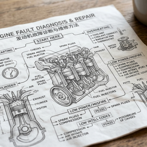 Engine Fault Diagnosis and Repair Methods