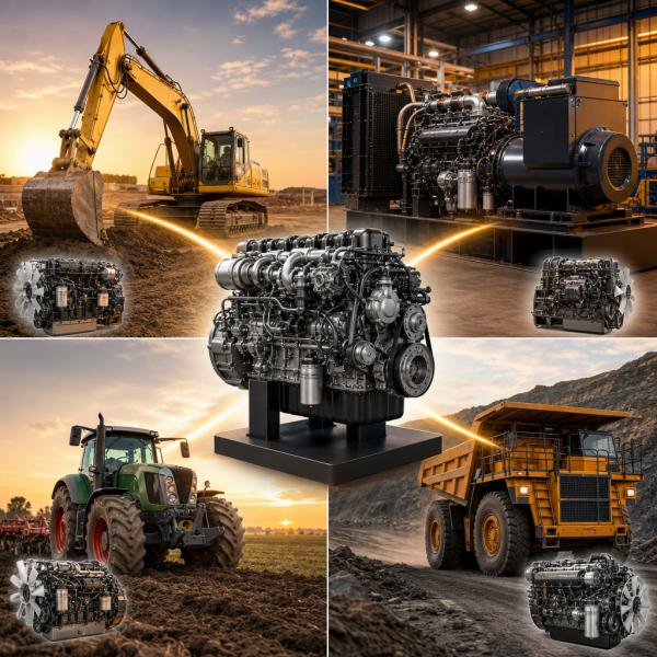 Diesel engine's versatility